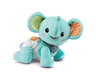 VTech Crawl with Me Elephant, Baby Music Toy for Sensory Play, Educational Toys with Numbers and Colours, Interactive Toy for Toddlers, Musical Toy for Boys and Girls 9 Months +, English Version