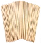 100 Wooden Sticks Round Dowels Natural 148mm X 2mm - Wood Dowel Rods - Craft Supplies - Cake Pop Sticks - Styrofoam - Wooden Sticks for Craft - Model Projects Making Building Models