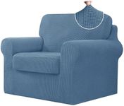 CHUN YI 3 Piece Armchair Cover, Str