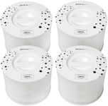 4-Pack of PuroAir Air 240 Purifier Replacement Filters - Replacement HEPA Filter for PuroAir Purifier - Captures Up To 99% of Pollen, Smoke, Dust, VOCs (4 PACK)