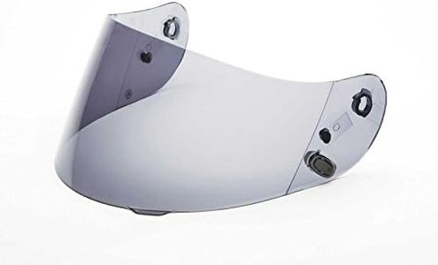 HJC Helmets HJ-07 Unisex-Adult Replacement Helmet Anti-Scratch Face Shield (Smoke, One Size)