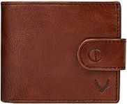 PELLE TORO All-in-One Handmade Mens Wallet, RFID Blocking, Coin Pocket, Fine Leather Card Wallet with 8 Slots and Zip Section, in Wooden Gift Box, Cocoa Brown