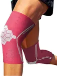 Sparthos Knee Compression Sleeves by (Pair) – Joint Protection and Support for Running, Sports, Knee Pain Relief – Knee Brace for Men and Women (Flamingo Pink, XX-Large)