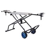 Evolution Power Tools, MCS Stand, Mitering Chop Saw Stand with Powerlift Assist | Heavy-Duty Steel Frame, All-Terrain Wheels, Compatible S355CPS, R355CPS, Gas-Strut Lift