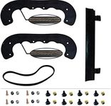 SEPC Toro 99-9313 Set for Power Clear 21" with Two Replacement Paddles 99-9313, One Scraper Bar 133-5585(108-4884) and One Belt 108-4921 with Screws