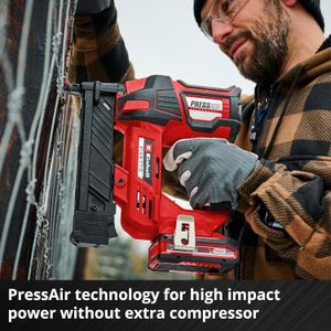 Einhell Professional Cordless Stapler 18V – 40mm, 500 Staples, Power X-Change