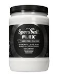 Speedball Flex Screen Printing Fabric Ink Alpine White 32oz, for Home Decor, Bags, T Shirt, Essential for Artists Craft Kit