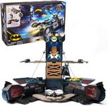 Batman, Ultimate Transforming Batmobile Playset, 2-in-1 Batman Playset with Exclusive Batman Figure and Glider, Lights and Sounds, Kids Toys for Boys and Girls 4+