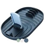 Outlery Multifunctional Spoon Rest and Pot Lid Holder - Versatile Utensil Rest for Countertop - Heat Resistant & Easy to Clean - Foldable, Space-Saving Kitchen Gadget for Clean and Organized Cooking