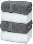 White Classic Luxury Bath Towels Se