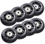 TOBWOLF 8 Pack 70mm 82A Indoor Inli