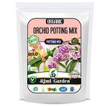 Rimi Garden® Orchid Potting Mix, Essential Organic Potting Mix for Orchid Best Plant Growth with ++ Charged Growth Microbes (1800 gm)