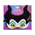 MAD BEAUTY Disney Villain Maleficent Sleep Mask, Soft, Comfortable for a Good Night’s Sleep, Cute Novelty Eye Shade for Kids, Teens, & Adults