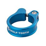 Wolf Tooth | Seatpost Clamp 29.8mm | Blue | Customisable Bike Accessories and Components Precision Engineered