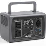 Ceptics 600W Portable Power Station, Generator for Home Electricity 0% - 100% Charge in 2.5 Hours with 512Wh LiFePO4 Battery, 230V - 50Hz India Voltage, for Home Backup & Outdoor Use