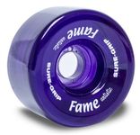Sure-Grip Fame Artistic Indoor Wheels (Clear Purple)
