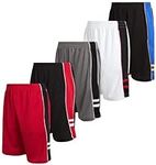 Mad Game Boys' 5 Pack Shorts Mesh A