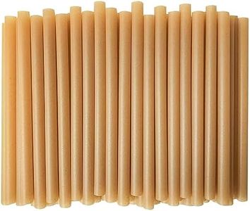 SHAUMN 0.47" Wide Biodegradable Sugarcane Straws 100pcs Smoothie Straws Disposable Compostable Eco-Friendly Jumbo Straws for Milksake Bubble Tea 8.5" Disposable Boba Straws Not Soggy
