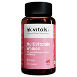 HealthKart hk vitals Multivitamin For Women (60 Tablets) | With Zinc, Vitamin C, Vitamin D, Multiminerals & Ginseng Extract