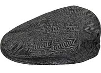 MOMBEBE COSLAND Kids Hat for Boys Newsboy Flat Beret Cap 4-5 T Black