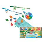 Melissa & Doug Catch & Count Wooden Fishing Game with 2 Magnetic Rods