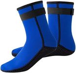 YDQUANI Wetsuit Socks 3mm Neoprene Diving Socks Thermal Anti-Slip Scuba Socks Water Booties for Swimming Water Sports
