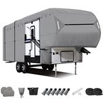Leader Accessories 5th Wheel Cover RV Cover (33'-37', Grey/W Kits)