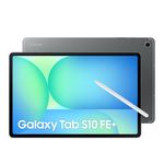 Samsung Galaxy Tab S10 FE+ Gray 256GB - AI Tablet, 13.1", 90Hz, 13MP Camera, IP68, S Pen Included (CAD Version & Warranty)