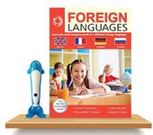 Foreign Languages Learning Book with Talking Pen (Learn English, French, German & Russian)- AADARSH®
