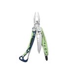 Leatherman Skeletool CX - 7-in-1 Camping & Survival Multi-Tool, Stainless Steel, Made in USA, Green