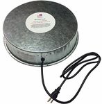 Farm Innovators Model HP-125 Heated Base for Metal Poultry Founts, 125-Watt