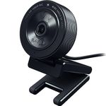 Razer Kiyo X - Full HD Streaming Webcam (1080p 30 FPS or 720p 60 FPS, Auto Focus, Plug & Play, Fully Customisable Settings, Flexible Mounting, Compact & Portable) Black