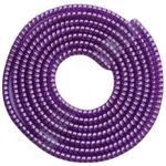 Redclip Cable Protectors Metallic Finish Spiral (2 Pcs) Wire Repair/Pet Cord Protectors/Headphone Saver, Cable Wrap/Cover for Mac Charging Cable, USB Tube, Earphone (Purple)