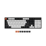 Keychron C2 Full Size Wired Mechanical Gaming Keyboard for Mac Layout with 104 Keys Gateron G Pro Brown Switch/White LED Backlight/Double Shot ABS Keycaps/USB C Computer Keyboard for Windows Laptop