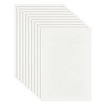 BENECREAT 10Pcs Ceramic Fiber Rectangle Paper 21x30cm White Microwave Kiln Papers for DIY Fusing Glass Jewelry