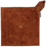 Barebones Leather Pot Holder - Hot Pad Outdoor Kitchen Accessories, Cast Iron Pan Handle Cover, (Terracotta)