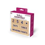 Genuine Fred Who's Counting Wooden Countdown Blocks, Daily Living Edition, Assorted