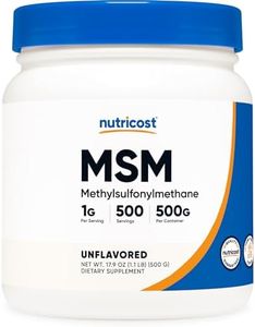 Nutricost Pure MSM Powder 500 Grams (Methylsulfonylmethane)