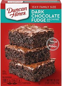 Duncan Hines Dark Chocolate Fudge Brownie Mix, 18.2 OZ