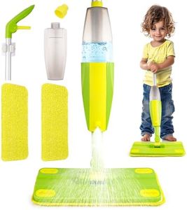 Kids Spray Mop-Montessori Toys for 3+ Years Old Toddler Size Cleaning Mop That Really Works -Kid Pretend Play Toys Gift for Toddlers Girls Boys
