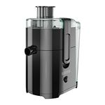 BLACK+DECKER JE2400BD 400-Watt Fruit and Vegetable Juice Extractor with Space Saving Design, Black