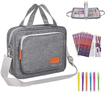DERSTUEWE Bible Cover, Bible Cover Case for Women – Stylish & Durable Zippered Bible Bag with Handle & Pocket, Fits Standard & Large Bibles, Perfect for Church, Travel, Study & Gifts (Grey)