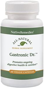 Native Remedies Gastronic Dr. - All Natural Herbal Supplement for Healthy Digestion and Comfort After Meals - Promotes a Healthy Stomach Lining and Balanced Stomach Acid Levels - 60 Veggie Caps