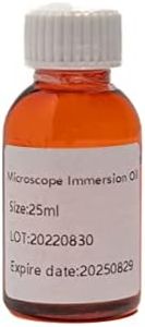 Aceite de inmersión de microscopio Premium - Compatible con todas las marcas - Marca RMY - Mejora tu experiencia microscópica! 25 ML - Aceite universal para todo tipo de microscopios