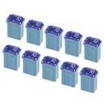 sourcing map Automotive Mini Cartridge Fuses 32V 20A Female Terminal Case Box for Car Truck (Small Size) 10pcs