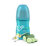 Eva Splash Underarm Roll on Deodorant | With Tahiti Monoi Oil and Cucumber Extracts | Alcohol and Aluminium Free | 48 H Protection from Odour | Keeps Underarms Fresh & Smooth | Skin Friendly | For Women | 50ml