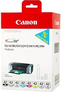 Canon 6384B010 – Black Ink Cartridge, Blue, Pink, Grey, Yellow