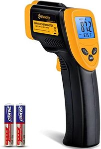 Etekcity Infrared Thermometer Upgrade 774, Heat Temperature Temp Gun for Cooking, Laser IR Surface Tool for Pizza, Griddle, Grill, HVAC, Engine, Accessories, -58°F to 842°F, Yellow