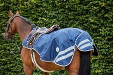 Swish Equestrian Waterproof Exercise Sheet/Horse Waterproof Exercise Rug- Navy