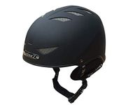 HardnutZ Ski and Snowboard Helmet - Black, Adults & Kids, Certified 1077:2007